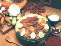 Couscous mit lamm